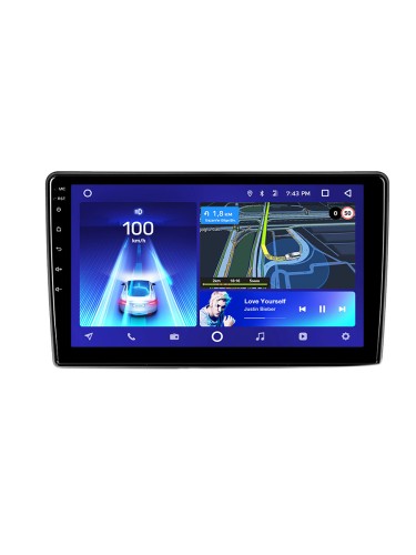 Штатная магнитола Teyes X1 Wi-Fi + 4G Lada Granta Sport 2011-2018 9" (Вариант B) комплект для замены штатной рамки (2+32Gb)  
