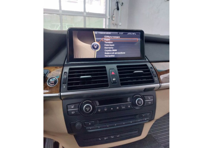 Штатная магнитола Radiola для BMW X5/X6 (E70/E71) 2011-2014 10,25" CIC