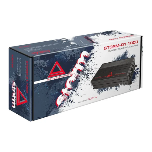 1-канальный автомобильный усилитель AurA STORM-D1.1000