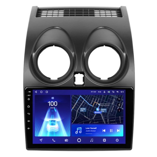 Установочный комплект Teyes для Nissan Qashqai 1 J10 2006-2013 (F1) 9&quot; (Вариант B) авто со штатной камерой