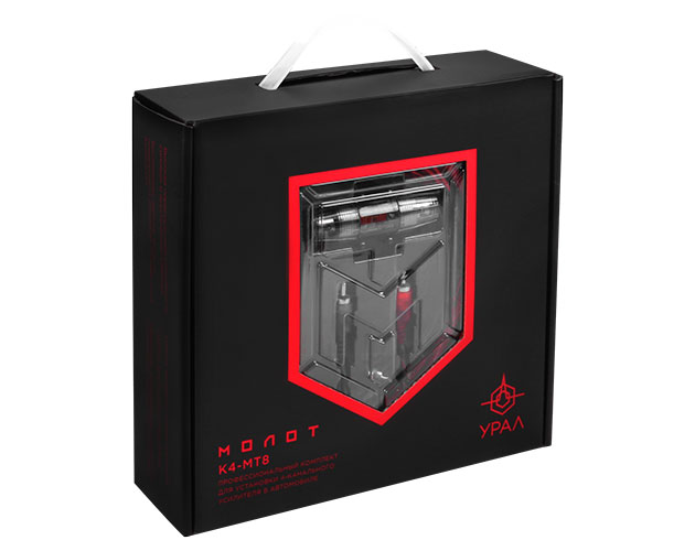 Профессиональный комплект для установки усилителя УРАЛ МОЛОТ К4-МТ8