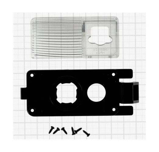 CAM-NSTDb адаптер для CAM-7 в подсветку номера Nissan GT-R, Tiida хэтч.