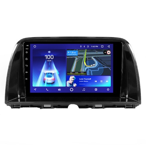 Штатная магнитола Teyes CC3 2K 360° Mazda CX5 CX-5 CX 5 1 KE 2012-2015 9" (Вариант B) авто с цветным экраном и джойстиком