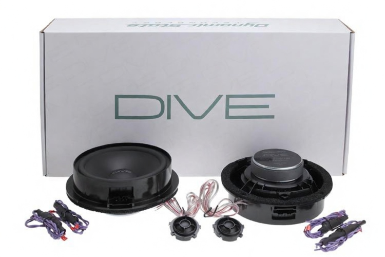Dynamic State DIVE DVW-CS16.1 2-полосная компонентная акустика 16,5 см (6,5"), комплект