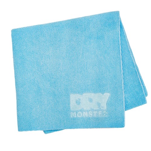 Dry Monster Velvet - полотенце ультра короткая петля 40x40см,330гр/м, голубой