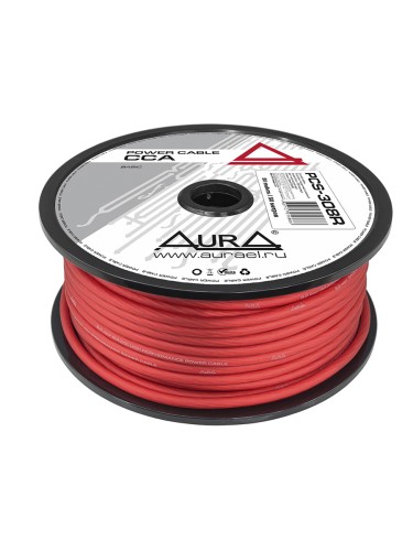 Силовой кабель AuRa PCS-308R 8AWG (8мм2) 1м