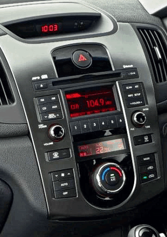 Переходная рамка для установки автомагнитолы Carav 22-413 KIA Cerato 2009-2012 9"