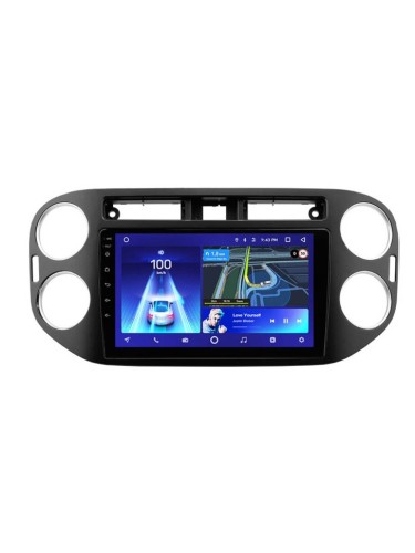 Штатная магнитола Teyes X1 Wi-Fi + 4G Volkswagen Tiguan 1 NF 2006-2017 9" (F1) black (2+32Gb)
