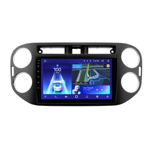 Штатная магнитола Teyes X1 Wi-Fi + 4G Volkswagen Tiguan 1 NF 2006-2017 9" (F1) black (2+32Gb)