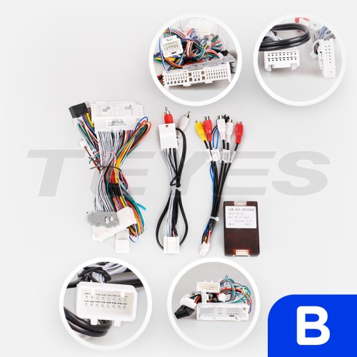 Установочный комплект Teyes для Toyota Land Cruiser 11 200 2007-2015 10" (F3) (Вариант B)