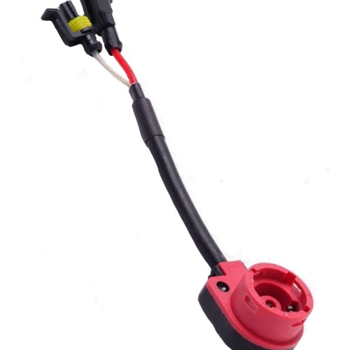 Адаптер D2S красная шляпка 10см (от блока к лампе)