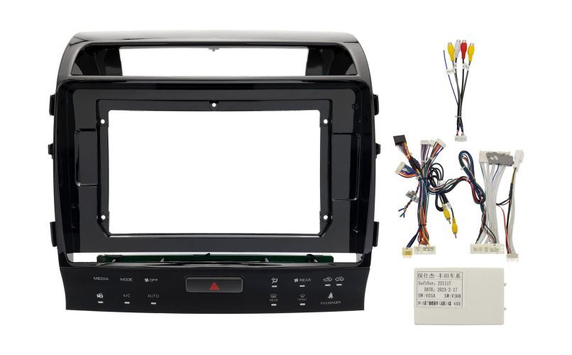 Установочный комплект Wide Media 10" для Toyota Land Cruiser 2013-2015 тип B