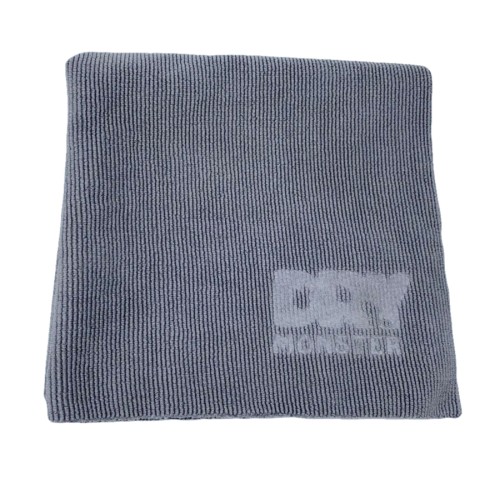 Dry Monster Velvet - микрофибра ультра короткая петля 40x40см, 330гр/м, серый