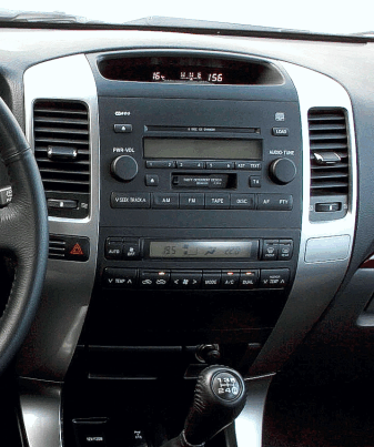 Переходная рамка для установки автомагнитолы Carav 22-002 LEXUS GX (470) 2002-2009 / TOYOTA Land Cruiser Prado (120) 2002-2009 9"