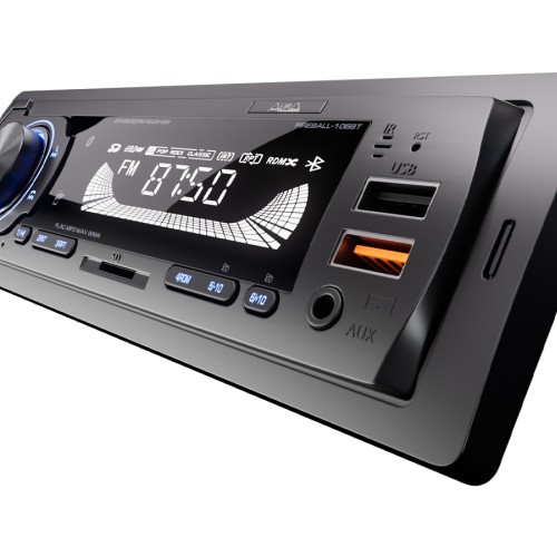 Магнитола (головное устройство) 1Din AurA FIREBALL-106BT