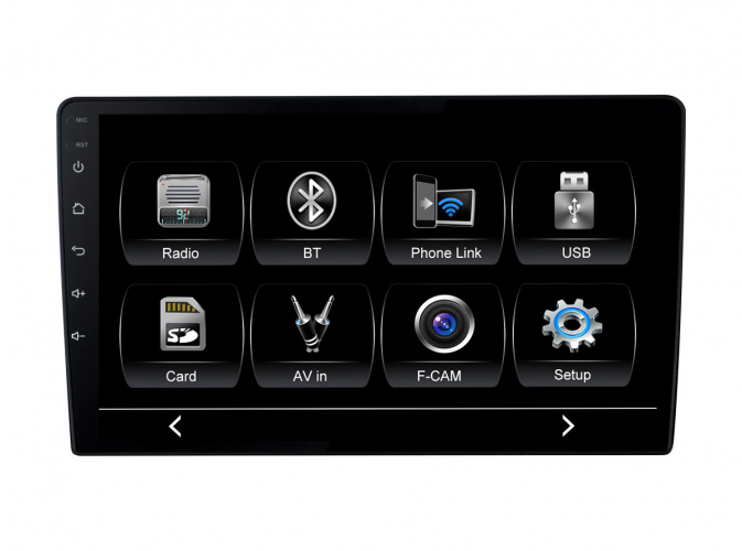 Магнитола (головное устройство) 2Din INCAR ADF-7709 9",4х50 Вт,Car Play, Android Auto, BT/