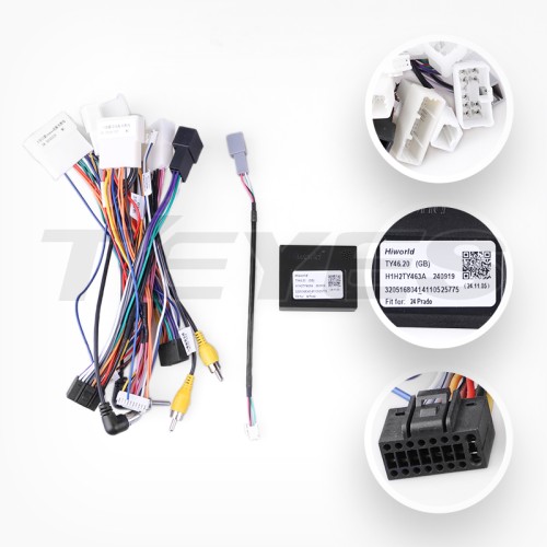 Установочный комплект Teyes для Toyota Land Cruiser Prado J250 2024 10"