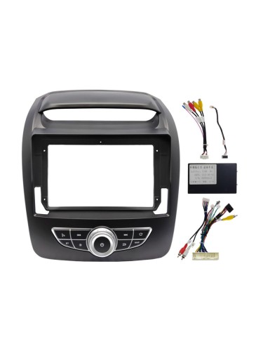 Установочный комплект Wide Media 9" для Kia Sorento 2013-2019 (для авто с Navi) (с кнопками)