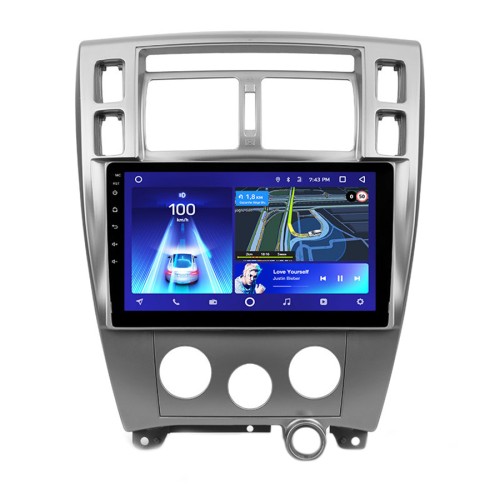 Штатная магнитола Teyes X1 Wi-Fi + 4G Hyundai Tucson 1 2004-2009 10.2" (2+32Gb)