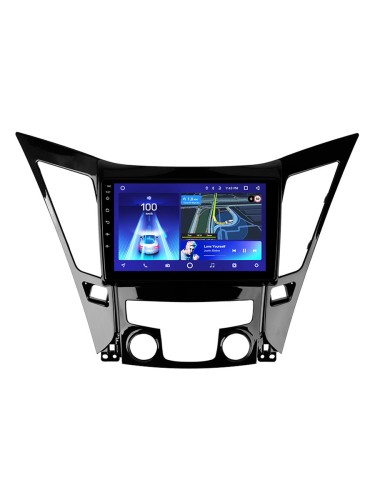 Штатная магнитола Teyes CC3 2K Hyundai Sonata 6 YF 2009-2014 9" (Вариант А) авто без усилителя звука