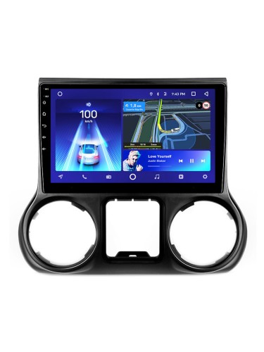 Штатная магнитола Teyes CC3 2K Jeep Wrangler 3 JK 2010-2017 (Left hand drive) 10.2" F1 L-14 авто с высокими твитерами