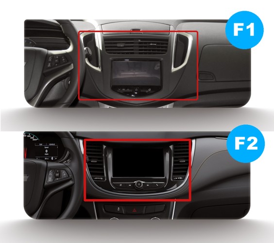 Установочный комплект Teyes для Chevrolet Tracker 3 2013-2020 9" (F1)