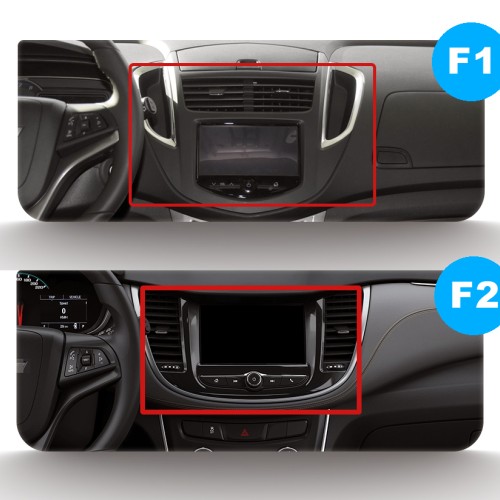 Установочный комплект Teyes для Chevrolet Tracker 3 2013-2020 9&quot; (F1)