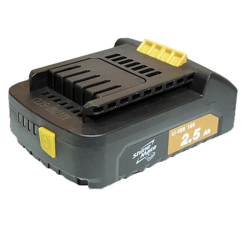 Shine Mate - литиевая аккумуляторная батарея 18V, 2,5 Ah