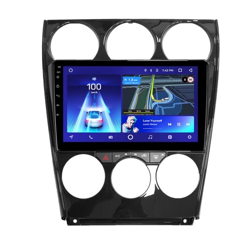 Штатная магнитола Teyes X1 Wi-Fi + 4G Mazda 6 GG 2002-2007 9" (2+32Gb)