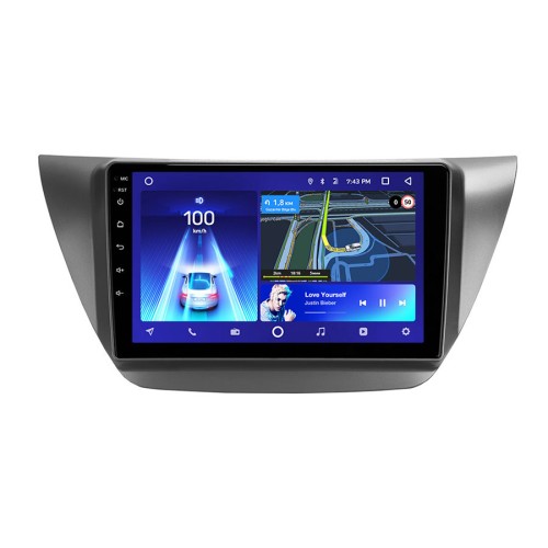 Штатная магнитола Teyes X1 Wi-Fi + 4G Mitsubishi Lancer 9 CS 2000-2010 9" (2+32Gb)