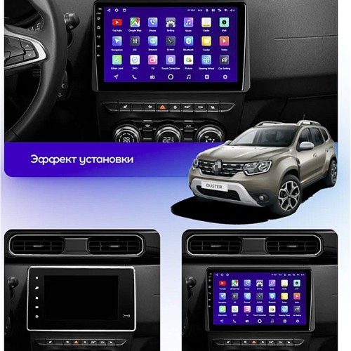Штатная магнитола Teyes CC3 2K Renault Duster HM 2 II 2020-2023 / Arkana 1 I 2019-2021 10.2"