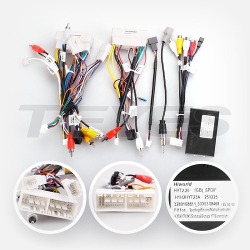 Установочный комплект Teyes для Hyundai Sonata 7 LF 2017-2019 9"