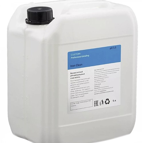 Custom &quot;Iron Clean&quot; - PH-нейтральный очиститель кузова авто 5кг