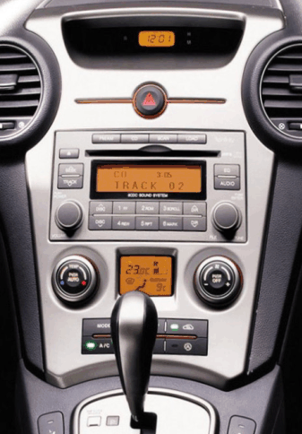 Переходная рамка для установки автомагнитолы Carav 22-1053 KIA Carens 2006-2012; Rondo 2007-2012 9&quot;