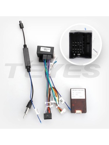 Штатная магнитола Teyes CC2L Plus Opel Zafira B 2005-2014 / Astra H 2004-2014 9" (0Din) (F3) черная рамка