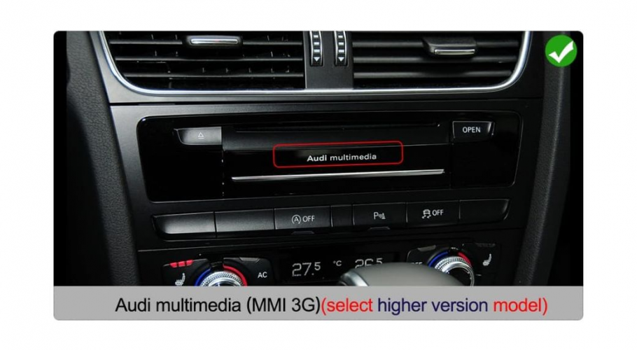 Установочный комплект Wide Media 9" для Audi Q5 2010 - 2018 (авто с Audi Multymedia)