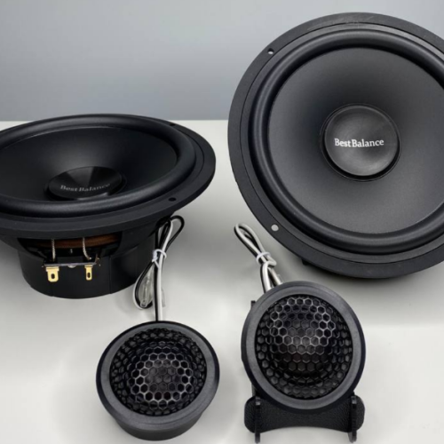 Best Balance E6.5C Black Edition 2-х полосная компонентная акустика 16,5 см (комплект)