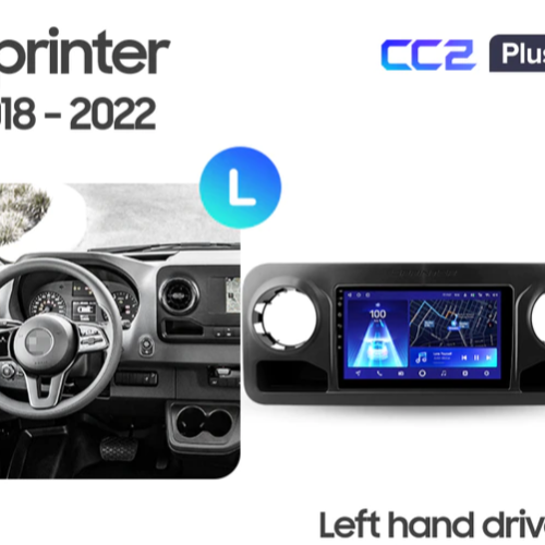 Штатная магнитола Teyes CC2 Plus Mercedes-Benz Sprinter 2018-2022 10"