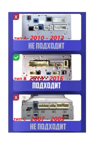 Штатная магнитола Teyes X1 Wi-Fi 10" для Toyota Land Cruiser 2013-2015 тип B