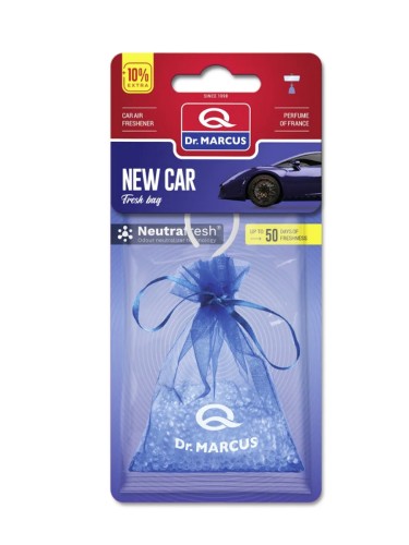 Dr.Marcus Fresh Bag - подвесной автомобильный ароматизатор new car (новая машина)