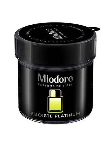 Miodore Egoiste Platinum - гелевый ароматизатор в авто на приборную панель 100гр