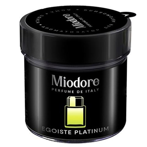 Miodore Egoiste Platinum - гелевый ароматизатор в авто на приборную панель 100гр