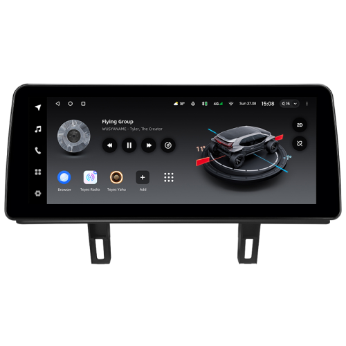 Штатная магнитола Teyes Тиайс Lux One 4+32Gb 12.3" BMW 1-Series E88 E82 E81 E87 2004-2014 Left hand drive
