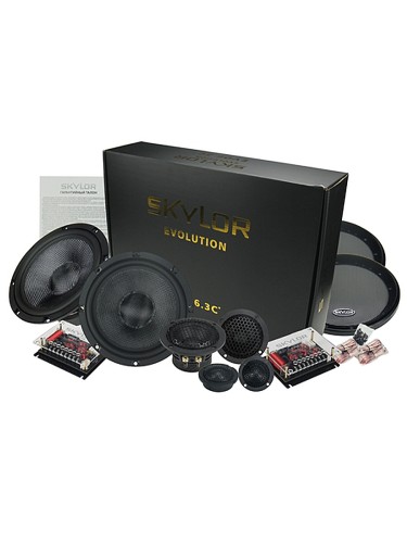Skylor EVO6.3C 3-х полосная компонентная акустика 6" (16см) (комплект)