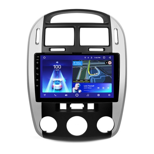 Штатная магнитола Teyes X1 Wi-Fi + 4G Kia Cerato 1 LD 2004-2008 9" (F1) (2+32Gb)
