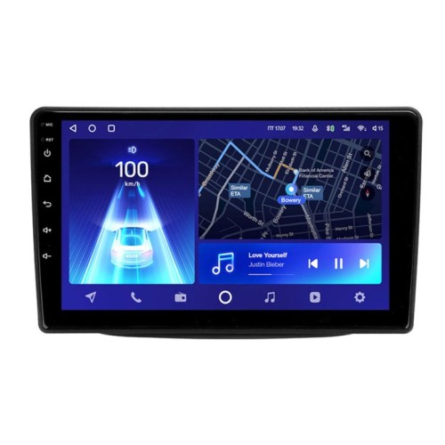 Штатная магнитола Teyes X1 Wi-Fi + 4G Kia Sorento 2 II XM 2012-2021 9" (F1) выносная рамка (2+32Gb)