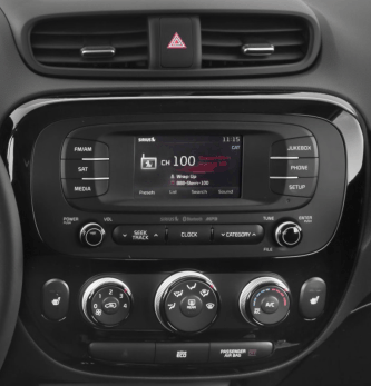 Переходная рамка для установки автомагнитолы Carav 22-1202 KIA Soul 2013-2019 9"