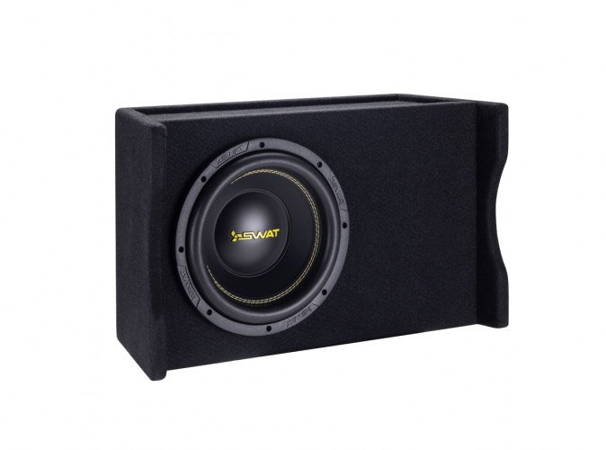Пассивный автомобильный сабвуферный динамик в корпусе SWAT MAS-10SB SLIM