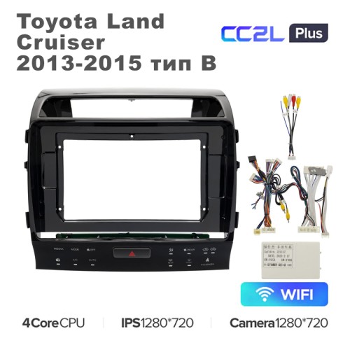 Штатная магнитола Teyes CC2L Plus 10" для Toyota Land Cruiser 2013-2015 тип B