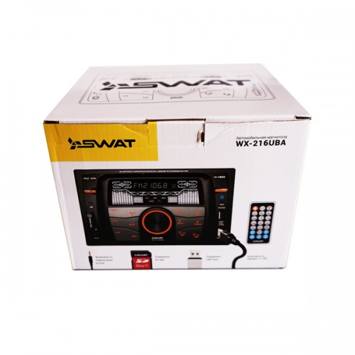Магнитола (головное устройство) 2Din SWAT WX-216UBA
